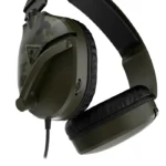 Turtle Beach Recon 70 Multiplatform Gaming Headset for Xbox Series X|S, Xbox One, PS5, PS4, PC & Mobile w/ 3.5mm Wired Connection - Flip-to-Mute Mic, 40mm Speakers, Lightweight Design, Green Camo | TBS-6455-02 - الصورة 2