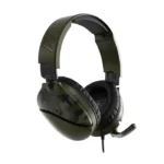 Turtle Beach Recon 70 Multiplatform Gaming Headset for Xbox Series X|S, Xbox One, PS5, PS4, PC & Mobile w/ 3.5mm Wired Connection - Flip-to-Mute Mic, 40mm Speakers, Lightweight Design, Green Camo | TBS-6455-02 - الصورة 5